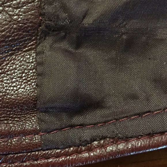 Vintage Bomber Leather Jacket Women's XS - Picture 12 of 16